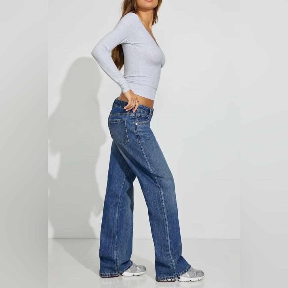 Garage Slouchy Boyfriend Jeans Kylie Blue 26 / 3